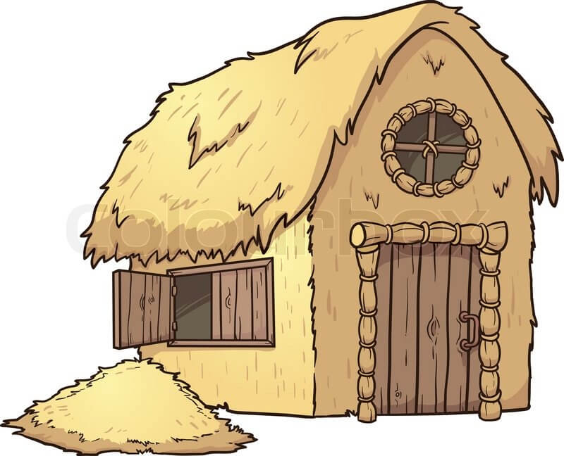 straw house